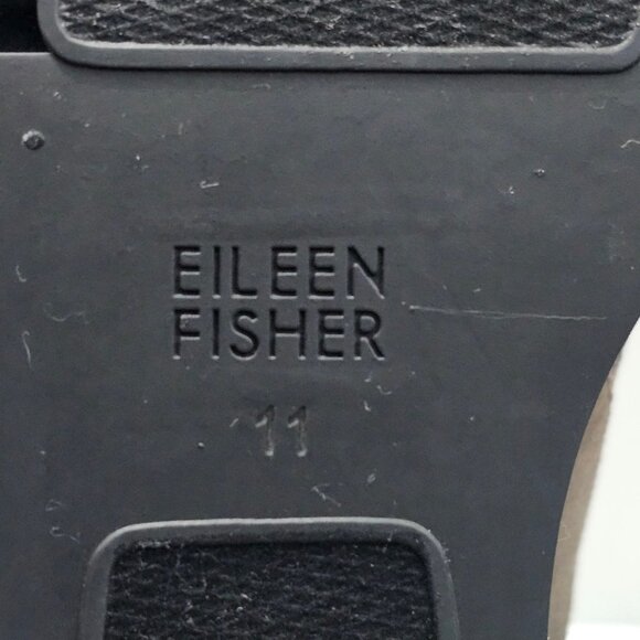 Eileen Fisher Quill Ankle Boot Womens 11 Rye Brown Knit Platform Wedge NEW - Picture 12 of 13